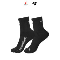 Personal Best Run - Performance Sock - 5 Finger - Black